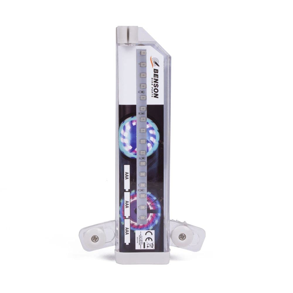 Luz de 32 LED Radio Rueda Bici Bicicleta 30 Patrones Motivos Llanta Luces Colores