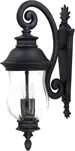 Image of Minka Lavery Outdoor Wall Light 8902-94 Newport Aluminum Exterior Wall Lantern, 120 Watts, Heritage