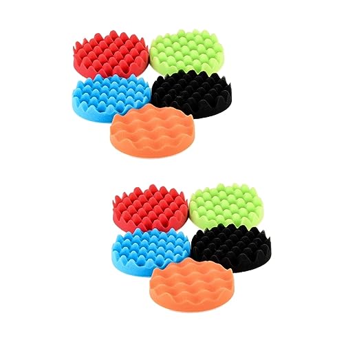 FAVOMOTO 10 Pcs Máquina De Polir Para Carros Pulidora Para Autos Almofada De Lã Almofada De Poliment