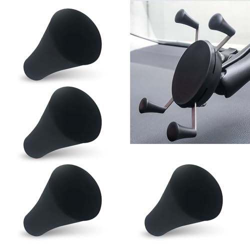 Irinidig IRI20901 4 Pcs Motorcycle Mobile Phone Holder Protective Cap cover