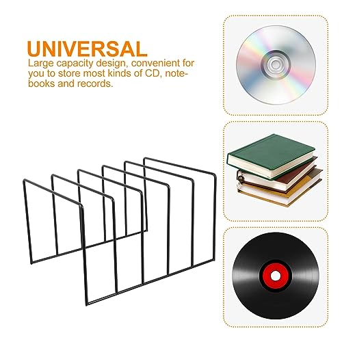 Miniatura 4 de Alipis Estante De Almacenamiento De Registros Organizador De Revistas Clasificador De Revistas Revistero Portadocumentos Estante De Archivos Estante Para Periódicos Vinilo Planchar
