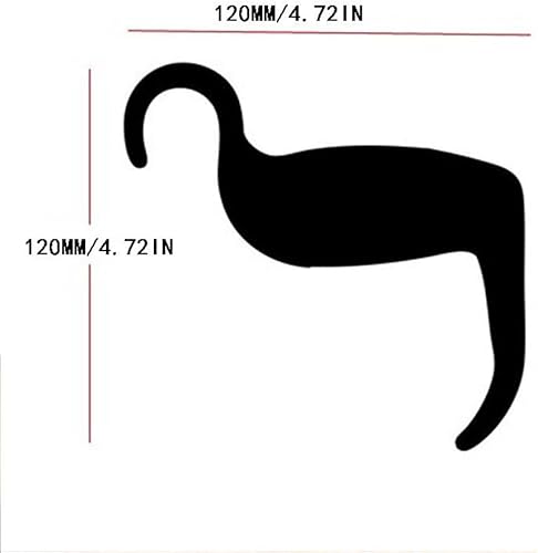 Miniatura 4 de 2 plantillas para maquillaje de curva de contorno, plantillas para juego de brochas de maquillaje, plantillas de maquillaje de cara, plantillas de