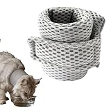 Dog Cone Collar,Adjustable Washable Anti Licking Mesh | Dog Neck Cone Cat Collar,for Pet Puppy Kitten Small Breed Head Neck Outdoor Indoor Home Travel Camping