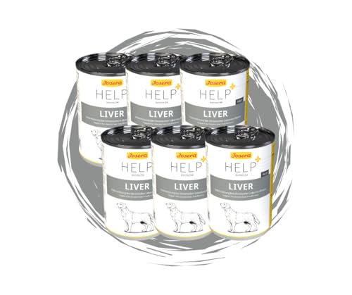 Josera Help Dog | Liver 6x400g | Nassfutter