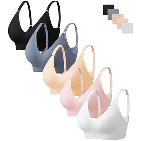 HBselect Bras for Women No Underwire Wireless Cami Tank Top Sports Bras Seamless Padded Bralettes for Women Cover