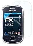 Mit einer Bleistifthärte von 6H bei 500g Schreibdruck, sehr beständig gegen Kratzer - Extrem kratzfeste, hartbeschichtete Displayschutzfolie kompatibel mit Samsung Galaxy Star (GT-S5280)