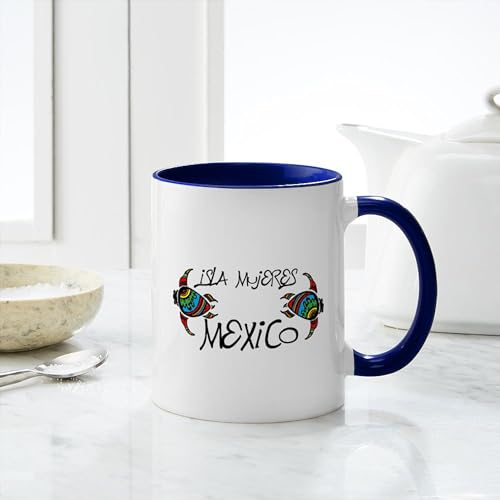 Taza de cerámica 11 oz CafePress Isla Mujeres México miniatura 6