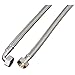 Produktbild Xavax Zulaufschlauch für Waschmaschine, Spülmaschine, Trinkwasser, Side by Side Kühlschrank etc., knickfester Panzerschlauch, gewinkelt, 3/4-Zoll, rostfreier Stahldraht, 2 m