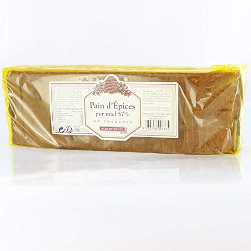 ALBERT MENES - Pain D'Épices 57% Miel 300G - Lot De 3 - Offre Special