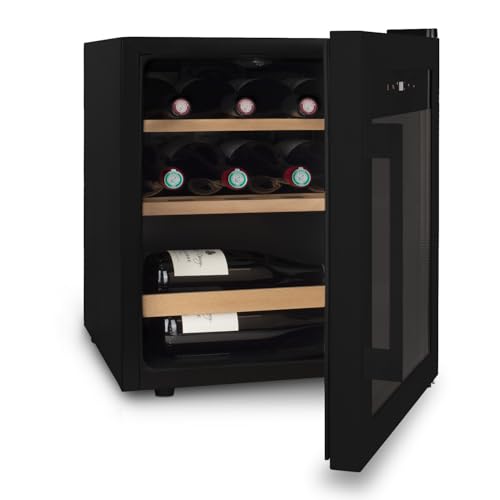 Les Petits Champs CAVCB15 Cantinetta, 15 Bottiglie, 3 Ripiani, Dimensoni: L 43 Cm, A 51,7 P 47,3 Nero, Classe G - 3
