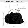 LHHMZ Pochette à Fleurs pour Femmes Sac de soirée à Fleurs Elegance Sacs à Main de Mariage et de fête #1