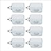 ON/Off Occupancy Motion Sensor - Passive Infrared Technology to Detect Motion for High Bay/Low Bay Fixture 120-277VAC /UL Listed/White (8 Pack)
