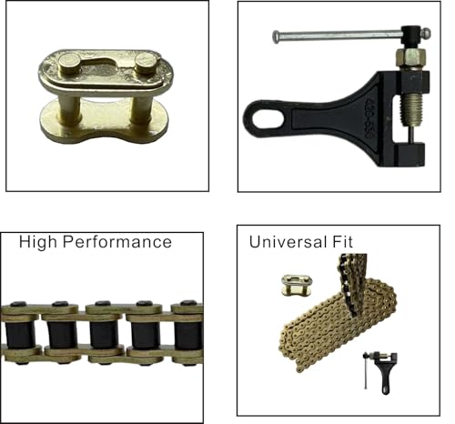 LKSM 420 Gold Motorcycle Chain