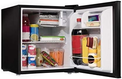 Galanz - 1.7 cubic foot compact dorm refrigerator, Black -iiIlii
