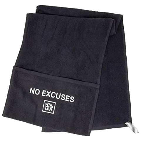 WHLLBN Fitnesshandtuch/Sporthandtuch mit Reißverschluss Tasche perfekt für deinen Sport Cover
