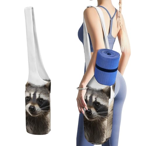 Sac de tapis de yoga en toile de coton avec sangle ergonomique