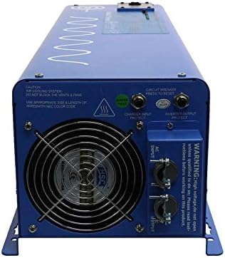 Miniatura 2 de AIMS Power Cargador inversor de sinusoidal puro de 6000 vatios de 48 V CC y entrada de 240 Vac a salida de 120 y 240 Vac de 50 o 60 Hz