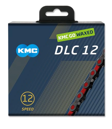 Chaîne KMC DLC12 12 vitesses évite les sauts de chaîne avec ses 126 maillons