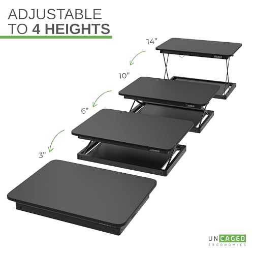 Convertedor Escritorio Ergonómico Ajustable Uncaged Mini miniatura 6