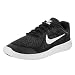 Nike Women's Free RN Flyknit 2018 Running Shoes (8.5, White/Grey)