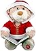 Cuddle Barn - Storytime Teddie | Animated Storytelling Holiday Bear Stuffed Animal Plush Toy Reads The Story T'was The Night Before Christmas, 10