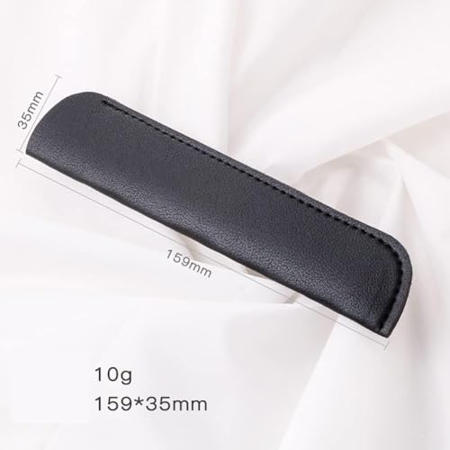 Image of 3Pcs Leather Pen Sleeve Single Pen Case Holder Pencil Pouch Pen Protective Sleeve Cover for Ballpoint Pen,Pencil Holders,Desk Supplies Holders and Dispensers