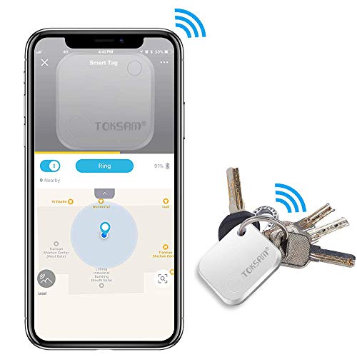 Key Finder,Bluetooth Key Locator with App Control,Mini Wireless Tracking GPS Locator,Item Finder