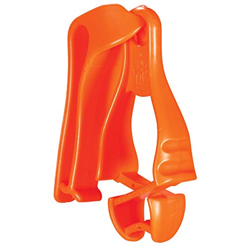 Ergodyne Squids 3405 Glove Clip Holder with Belt Clip, Orange