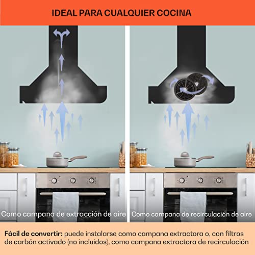 Klarstein-Victoria-Campana-extractora-decorativa-de-humos-cocina-diseno-de-pared-retro-extraccion-de-645-mh-en-3-niveles-2-lamparas-LED-2-filtros-de-aluminio-90-x-30-x-48-cm-Negro Klarstein-Victoria-Campana-extractora-decorativa-de-humos-cocina-diseno-de-pared-retro-extraccion-de-645-mh-en-3-niveles-2-lamparas-LED-2-filtros-de-aluminio-90-x-30-x-48-cm-Negro