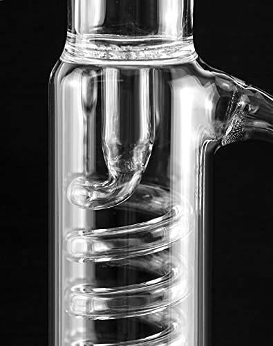 Qwork Jacket 200Mm Glass Condenser With 24/40 Joint For Laboratory #TOP4