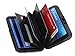 Goldenvalueable Extra Thick Aluminum Aluma Hard Case Credit Cards Wallet (Assorted 6 Pack)