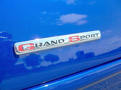 Image of 1996 C4 Grand Sport Corvette Chrome Reproduction Hood /Fender Emblem