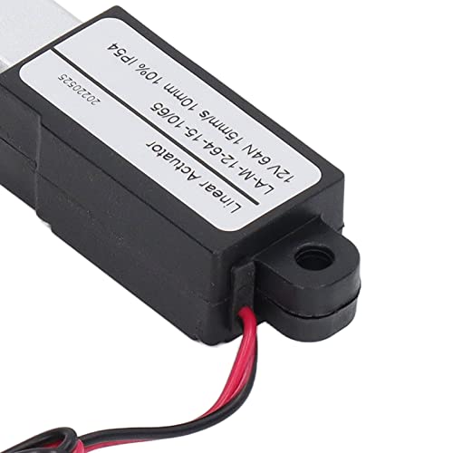 Elektrischer Mikro-Linearantrieb, Aluminium-ABS, Miniatur-DC-Versorgung, Mini-Bewegungsantrieb für Landwirtschaftliche Maschinen, 12 V (10mm)