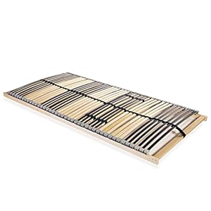 vidaXL Lattenbodem met 42 Latten 7 Zones 140×200 cm Bedden Bodem Bedbodem Bed