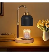 Candle Warmer Lamp with 2 Bulbs,seenlast Candle Warmer with Dimmer Adjustable Height, Electric Wa...