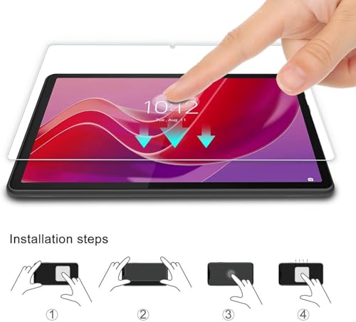 Image of Argus HD Clear Tempered Glass for Lenovo Tab M11 / Lenovo Idea Tab 11 inch Screen Protector Guard for Lenovo Tab M11 / Idea Tab Tablet, 9H Anti-Scratch, Smudge Proof, Bubble Free Guard - Pack of 1
