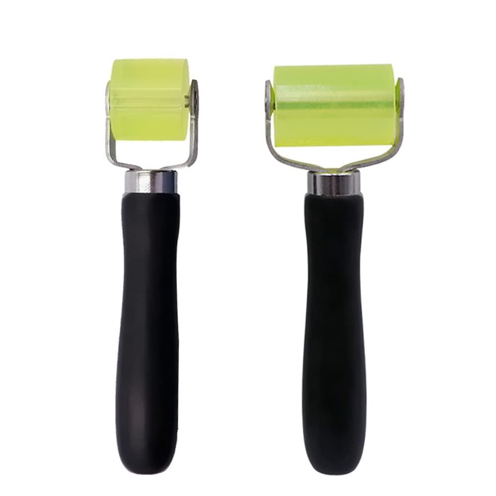 2pcs Rouleau de Réparation de Pneus, Rouleau de Pression à Main, pour le Soudage de Bâches en PVC, Outil de Soudage