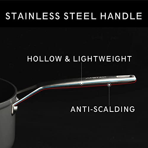 Msmk Large 12 Inch Non Stick Wok Pan With Lid, Flat Bottom, Carbonize Also Nonstick, Scratch-Resistant, Pfoa Free Non-Toxic, Stay-Cool Handle, Induction Big Stir Fry Pan #TOP6