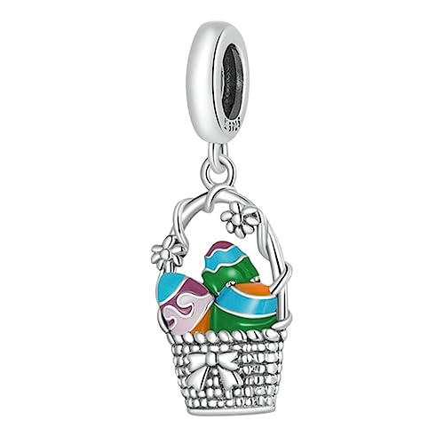 Charms Pâques pour bracelets DIY et fermeture éclair