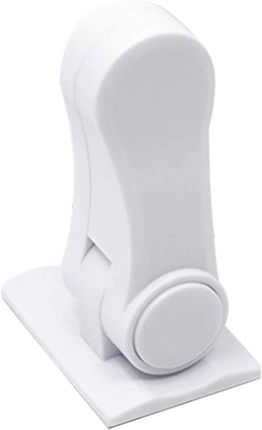 Door Lock Professional Door Lock Furniture Handles Locks Door Stopper Children Protection Device Stopper for Door Cabinet(1pcs Black)