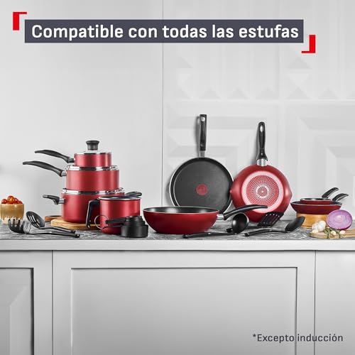 La Mejor Lista de Bateria de cocina t fal - 5 favoritos. 13 bateria de cocina t fal marca Tefal (3)