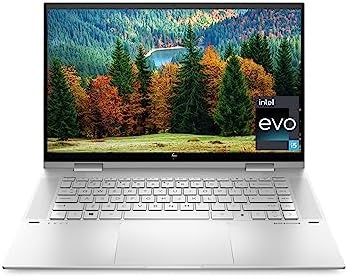 HP Envy x360 Convertible, Intel® Core i5-1240P Processor, Iris X Graphics, 12 GB Memory RAM, M.2 SSD, Windows 11 Home (15-es2023nr, Natural Solver Aluminum)
