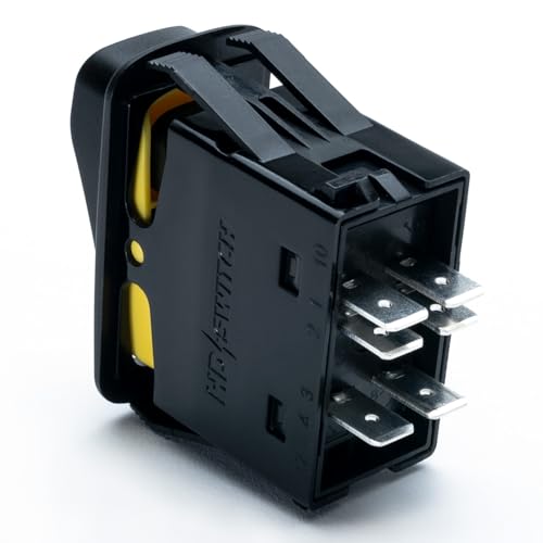 Image of HD Switch 20A PTO Rocker Switch for John Deere Ztrak Z920M Z930M Z950M Z960M Z955M Z930R Z950R Z960R Z970R Z955R Fits Clutch AUC18452 AUC18216 TCA22879 TCA21166 TCA20605 AUC11007 TCA24446 TCA22416
