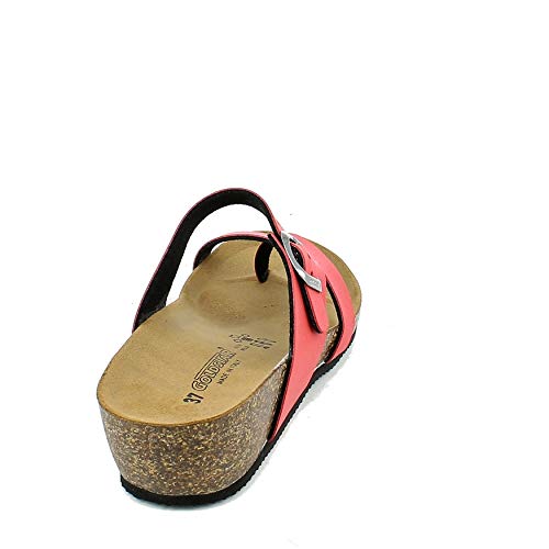 Goldstar - Ciabatta infrapollice in Naturtex Rosso...