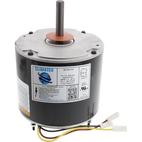 Moteur de ventilateur ClimaTek 5KCP39LFY534AS pour remplacer votre pièce GE Genteq 1/4 HP