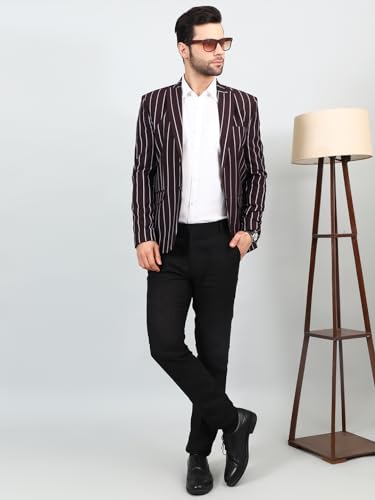 Image of WINTAGE Men's Polyester Cotton Blazer