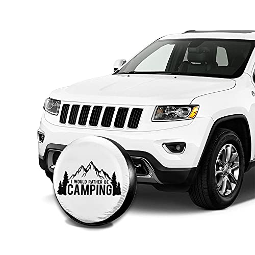 Liever Camping Witte Spare Band Cover Wiel Beschermers Waterbestendig Universele Reservewiel Band Cover Fit voor Jeep… - Image 5
