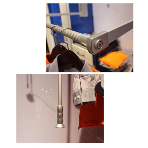 Barre de penderie extensible pour optimiser les placards profonds et difficiles - 7