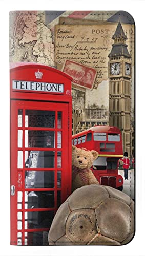 Housse cuir iPhone haut de gamme look vintage London