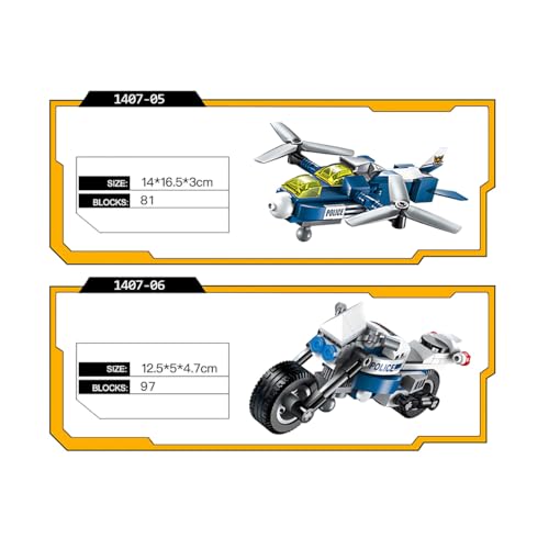 Image of SKY LINE OCEAN 6-in-1 Robot Toy Building Block Set Toys | Steam Kit for Kids | Build Robots & Mecha Warriors (577+ Pcs) | Birthday Gift for Boys & Girls || 5 Year Structural Warranty